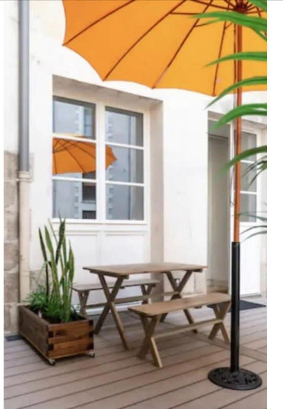 Hypercentre Appart 2 A 4 Pers, Calme & Cosy Avec Terrasse Privee Nantes Luaran gambar