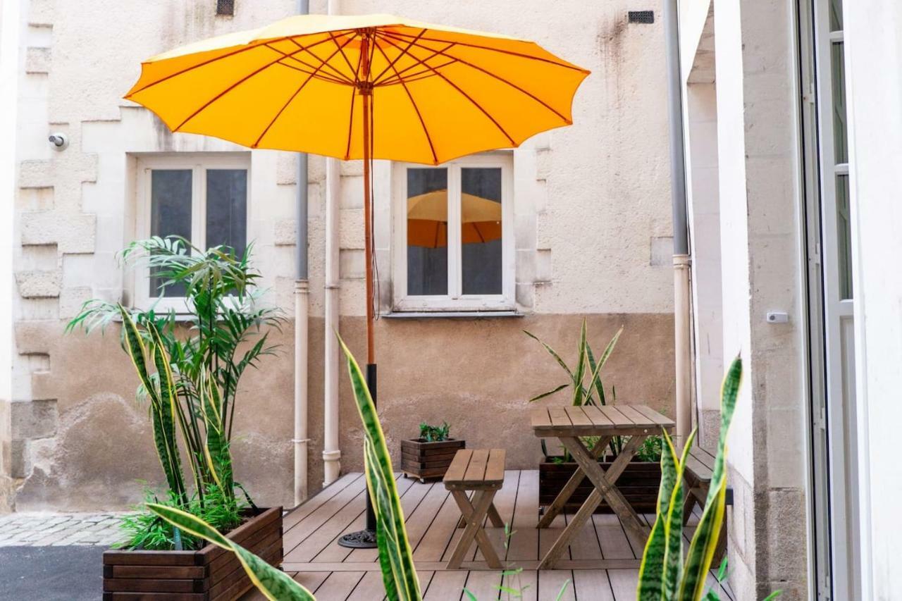 Hypercentre Appart 2 A 4 Pers, Calme & Cosy Avec Terrasse Privee Nantes Luaran gambar